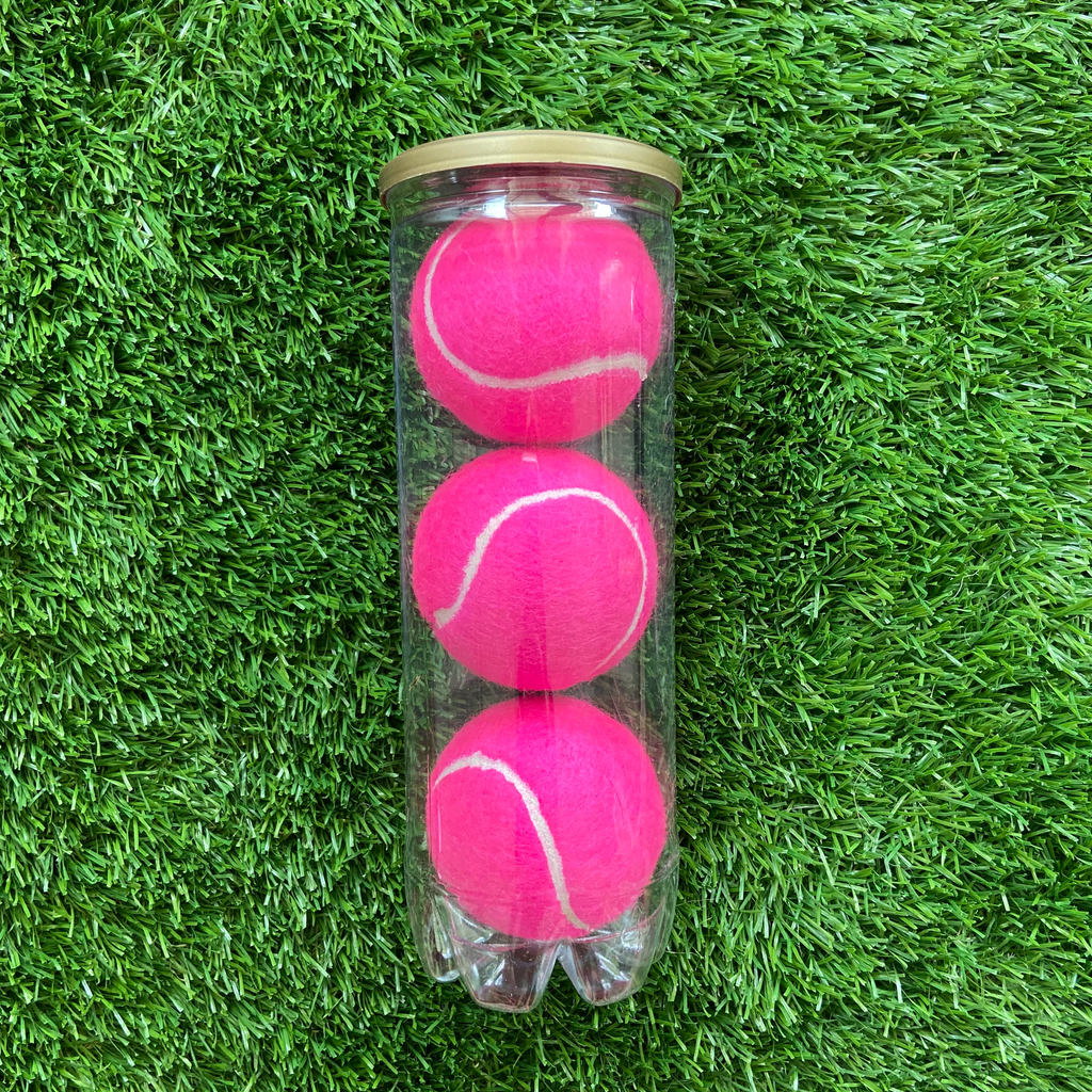 Hot Pink Tennis Balls